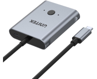 Unitek Dwukierunkowy przełącznik USB-C 4K - 1126282 - zdjęcie 3